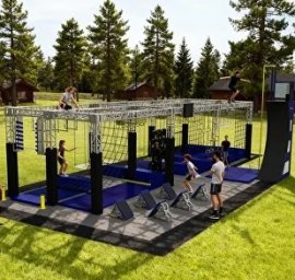 полоса препятствий для парка